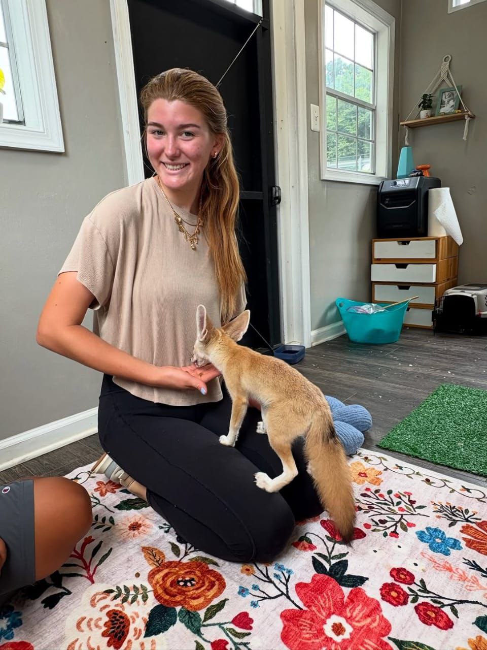 Rue went home to live with Kendal in Oklahoma. 3-22-17